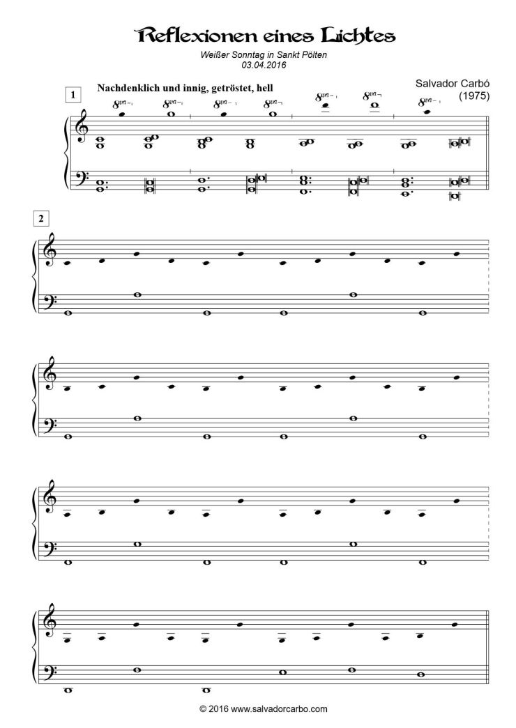 reflexiones de una luz Salvador Carbó